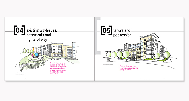 Brochure spread Brochure spread