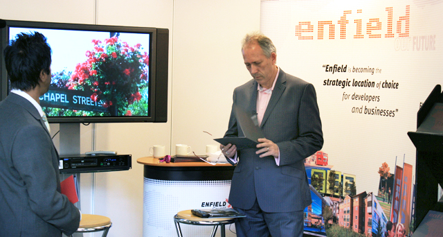 Enfield exhibition stand