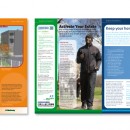 Monthly newsletter cover & spread Monthly newsletter cover & spread