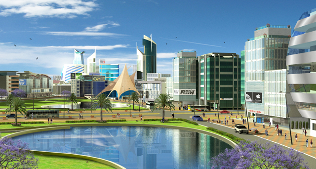 BPO Technology Park 3D visualisation BPO Technology Park 3D visualisation