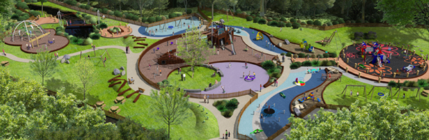 Saumarez Park CGI
